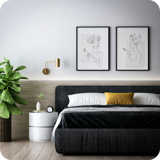 Modern bedroom 2